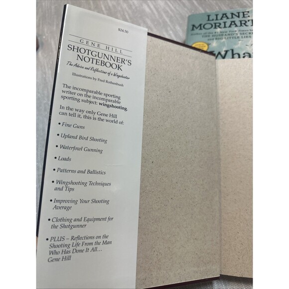 Shotgunner's Notebook by Gene Hill Shotgun Hunting Book British Best, Chokes etc - Picture 3 of 8